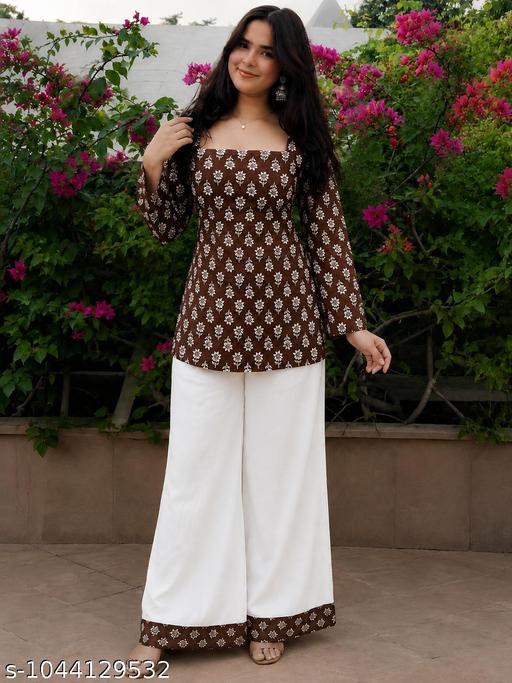 Kurti Palazzo Set For Women - MC-FASHIONS.COM