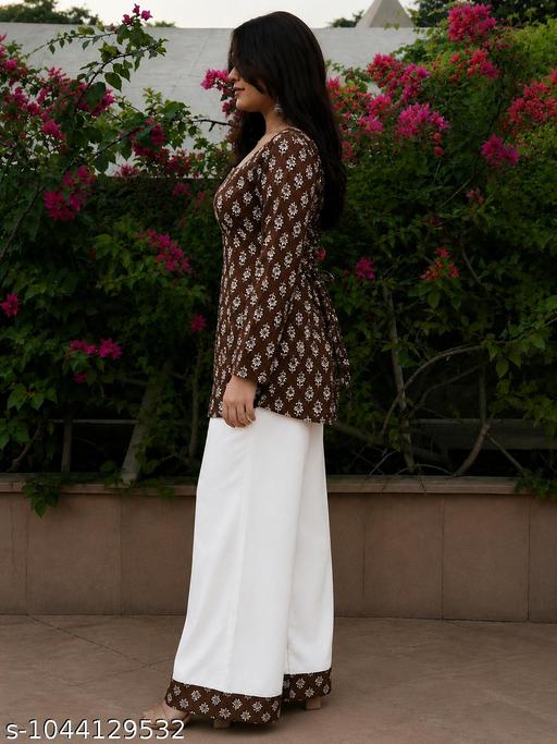 Kurti Palazzo Set For Women - MC-FASHIONS.COM