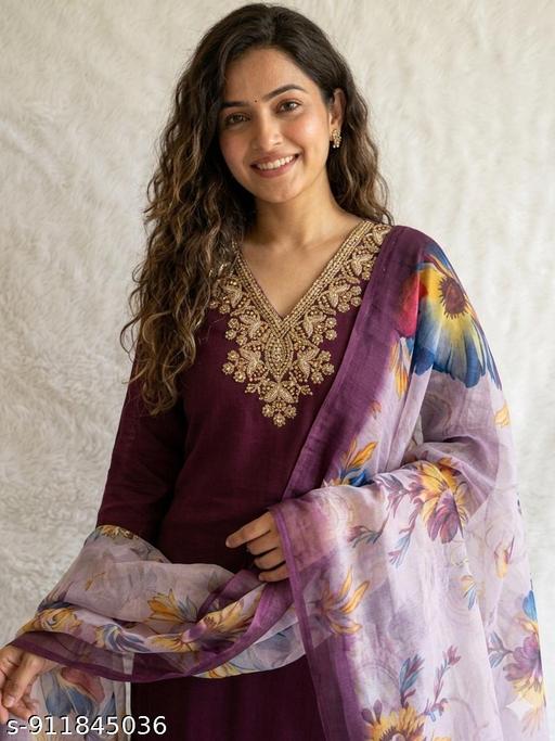 kurta pant and dupatta set - MC-FASHIONS.COM