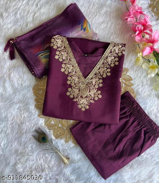 kurta pant and dupatta set - MC-FASHIONS.COM
