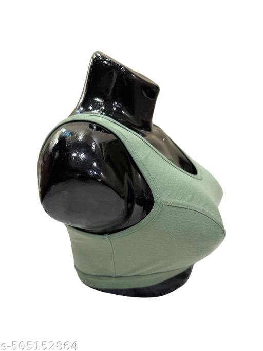 | New Special Non Padded Blouse For Summer Trending Premium Sports Blouse For Girls & Women (Light Green) - MC-FASHIONS.COM