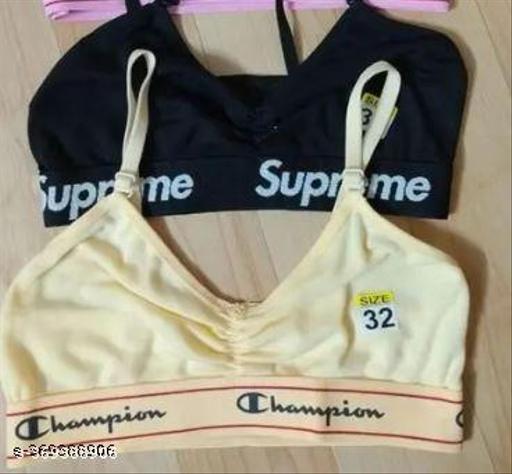  Sports bra for girls and women cotton bra (pack of 3) - MC-FASHIONS.COM