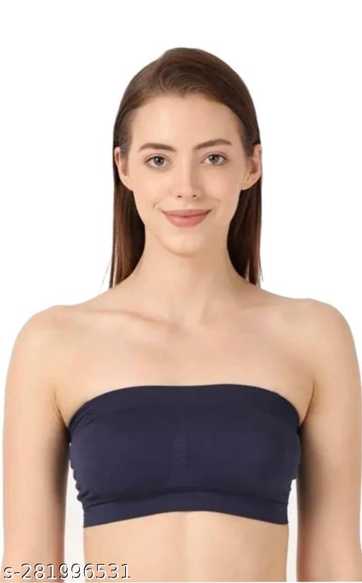Sexy woman  & Girls  non padded Tube bra (pack of 1) Pack of 1  non padded Fancy Ladies Non padded  woman  & Girls non padded Bandeau bra  Woman  Cotton STRAPLASS  Bra  Sport Bra Fancy Ladies Non padded  woman  & Girls  non padded Tube bra (pack of 1 - MC-FASHIONS.COM
