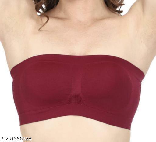 Sexy woman  & Girls  non padded Tube bra (pack of 1) Pack of 1  non padded Fancy Ladies Non padded  woman  & Girls non padded Bandeau bra  Woman  Cotton STRAPLASS  Bra  Sport Bra Fancy Ladies Non padded  woman  & Girls  non padded Tube bra (pack of 1 - MC-FASHIONS.COM