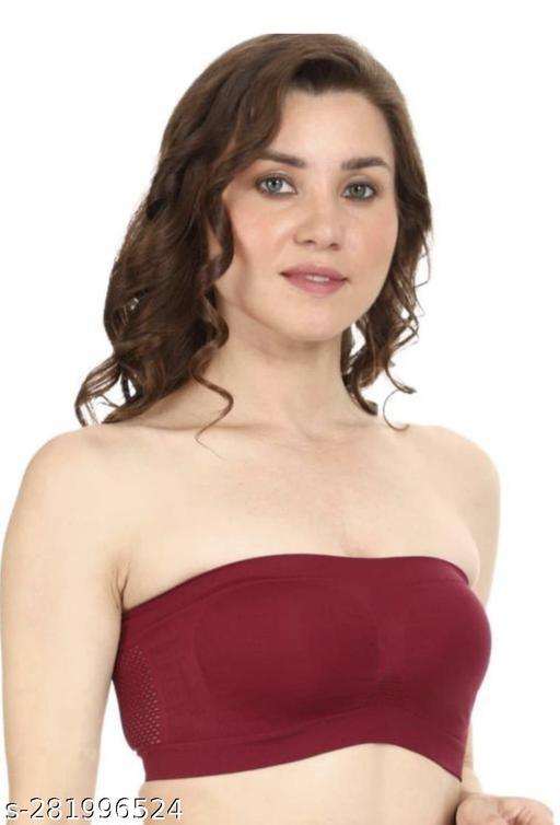 Sexy woman  & Girls  non padded Tube bra (pack of 1) Pack of 1  non padded Fancy Ladies Non padded  woman  & Girls non padded Bandeau bra  Woman  Cotton STRAPLASS  Bra  Sport Bra Fancy Ladies Non padded  woman  & Girls  non padded Tube bra (pack of 1 - MC-FASHIONS.COM