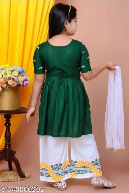 New Trendy Fastive Kurta Set with Dupatta - MC-FASHIONS.COM