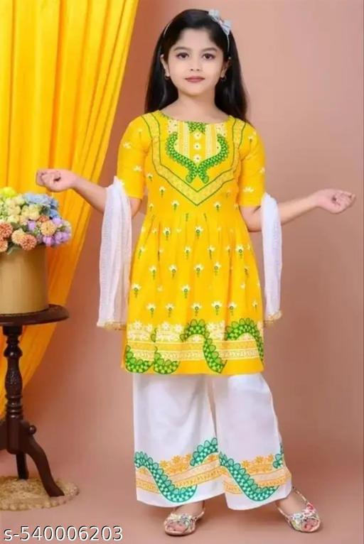 New Trendy Fastive Kurta Set with Dupatta - MC-FASHIONS.COM
