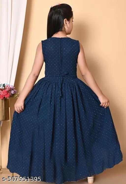 Sleeveless Girl Dress with Dupatta – Perfect for Special Occasions - MC-FASHIONS.COM