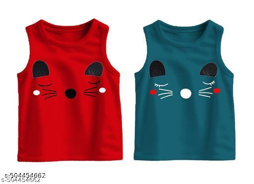 Smooth Cotton Fancy Printed Half Sleeve T-Shirt Pack for Boys and Girls (Pack of 2) - MC-FASHIONS.COM