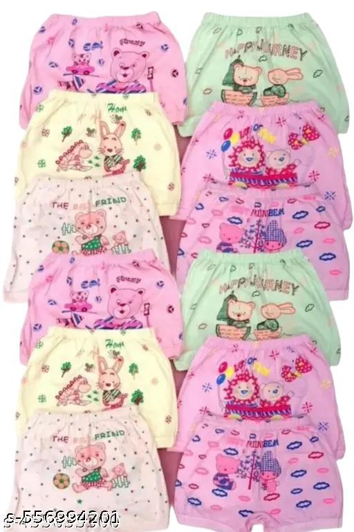 6 pcs combo Boys and girls Lite Shorty with multicolor 100% pure cotton - MC-FASHIONS.COM