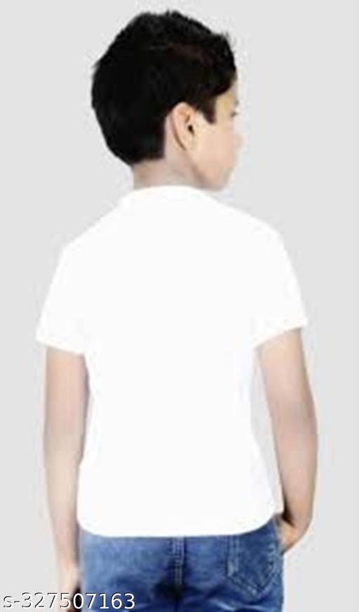 Reybaq Kids Printed Round Neck Back krishna Print T-Shirt Half Sleeves - MC-FASHIONS.COM