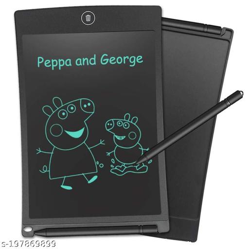 Ankirant® LCD Premium Quality BOLD Text LCD 8.5 Inch Writing Tablet/Drawing Board/Doodle Board/Writing Pad Portable E Writer Educational Toys Multipurpose DIGITAL paperless magic LCD SLATE NOTEPAD & TABLET with PEN ERASER button SKETCH BOOK Larning Toi Children's Boys Girls  Pre- School years - MC-FASHIONS.COM