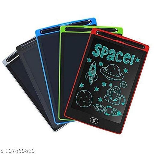 Ankirant® LCD Premium Quality BOLD Text LCD 8.5 Inch Writing Tablet/Drawing Board/Doodle Board/Writing Pad Portable E Writer Educational Toys Multipurpose DIGITAL paperless magic LCD SLATE NOTEPAD & TABLET with PEN ERASER button SKETCH BOOK Larning Toi Children's Boys Girls  Pre- School years - MC-FASHIONS.COM
