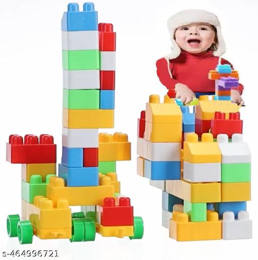 Kid's Large Big Mega Size Puzzle Blocks Toys Building and Construction Block (Multicolor) - MC-FASHIONS.COM