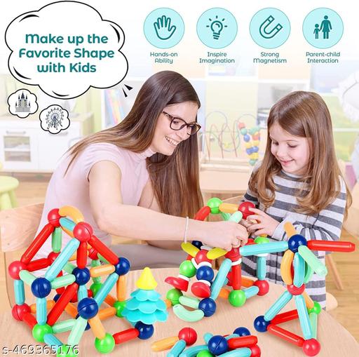Educational Learning Boys Girls Toys Age 4-5,Magnetic Blocks Magnet Toys for Toddlers 1-3,Magnetic Balls and Rods Set Educational Magnet Building Blocks,Kids Toys for 3+ Year Old Gifts(25pcs) - MC-FASHIONS.COM