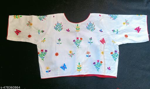   New tranding all body White colour fancy design Blouses  - MC-FASHIONS.COM
