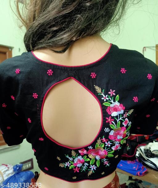  Stylish Black Colour Blouse For Women  - MC-FASHIONS.COM