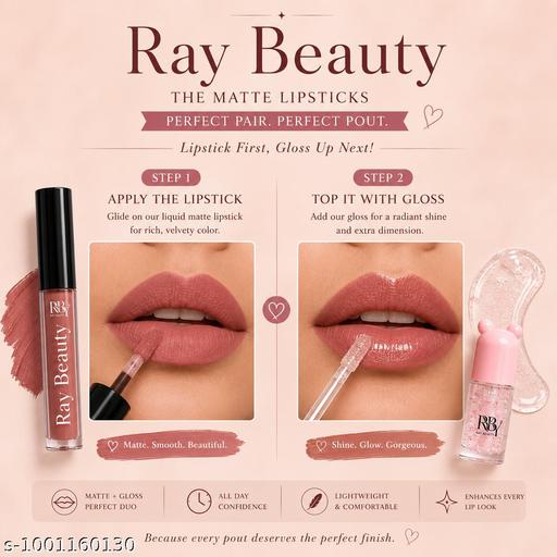 PACK OF 2 NUDE MATTE LIPSTICKS - MC-FASHIONS.COM