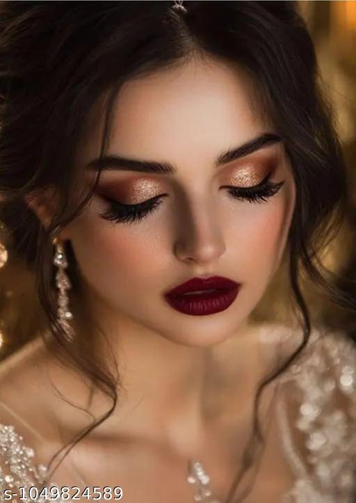 Maroon Matte Liquid Lipstick Waterproof Long Lasting Smudge Proof Transfer Resistant Lip Color for Women pack of 4 - MC-FASHIONS.COM