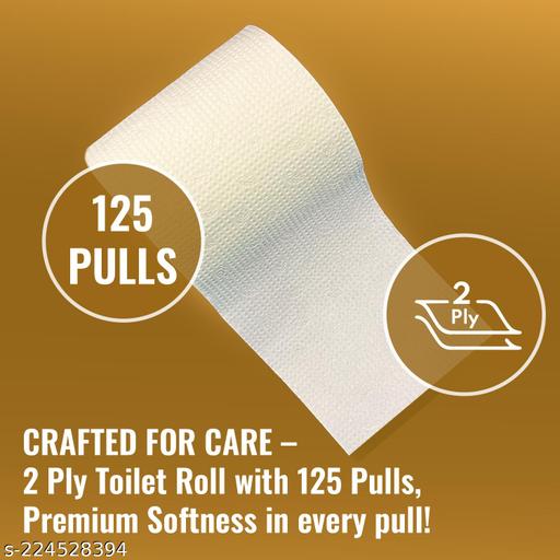 Imvelo 2ply Toilet Roll - 3 Rolls (125 Pulls Each Roll) | Soft Tissue Toilet Paper Roll  - MC-FASHIONS.COM